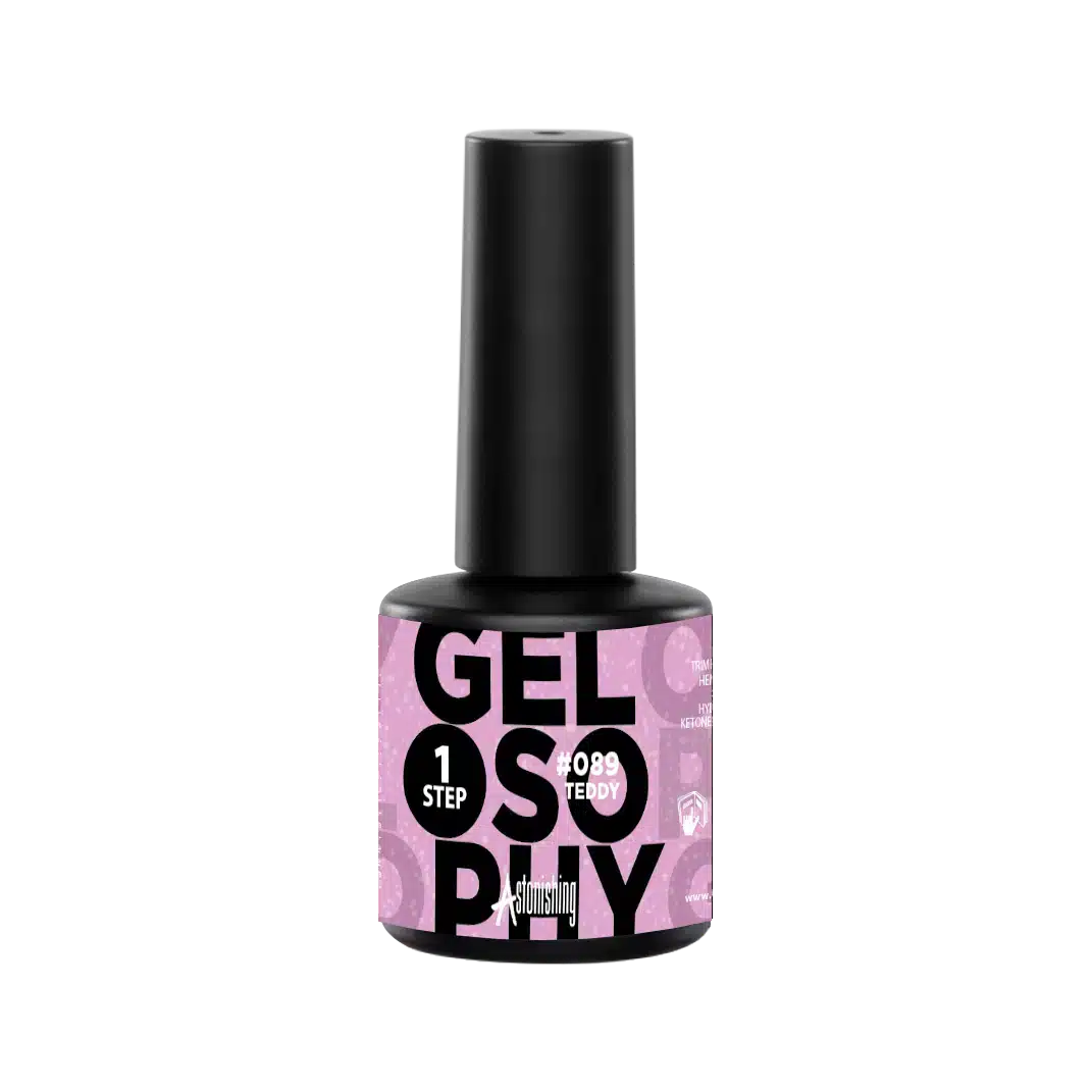 Astonishing Gelosophy 1-Step #089 Teddy Gellack in warmem Nude-Ton, Fläschchen mit 7 ml