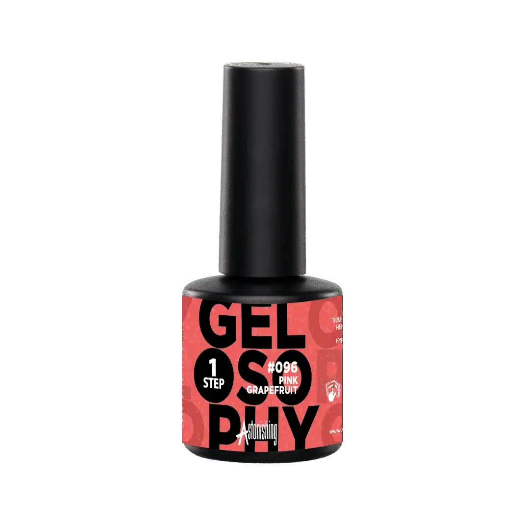 Astonishing Gelosophy 1-Step #096 Pink Grapefruit Gellack in frischem Rosa, Fläschchen 7 ml