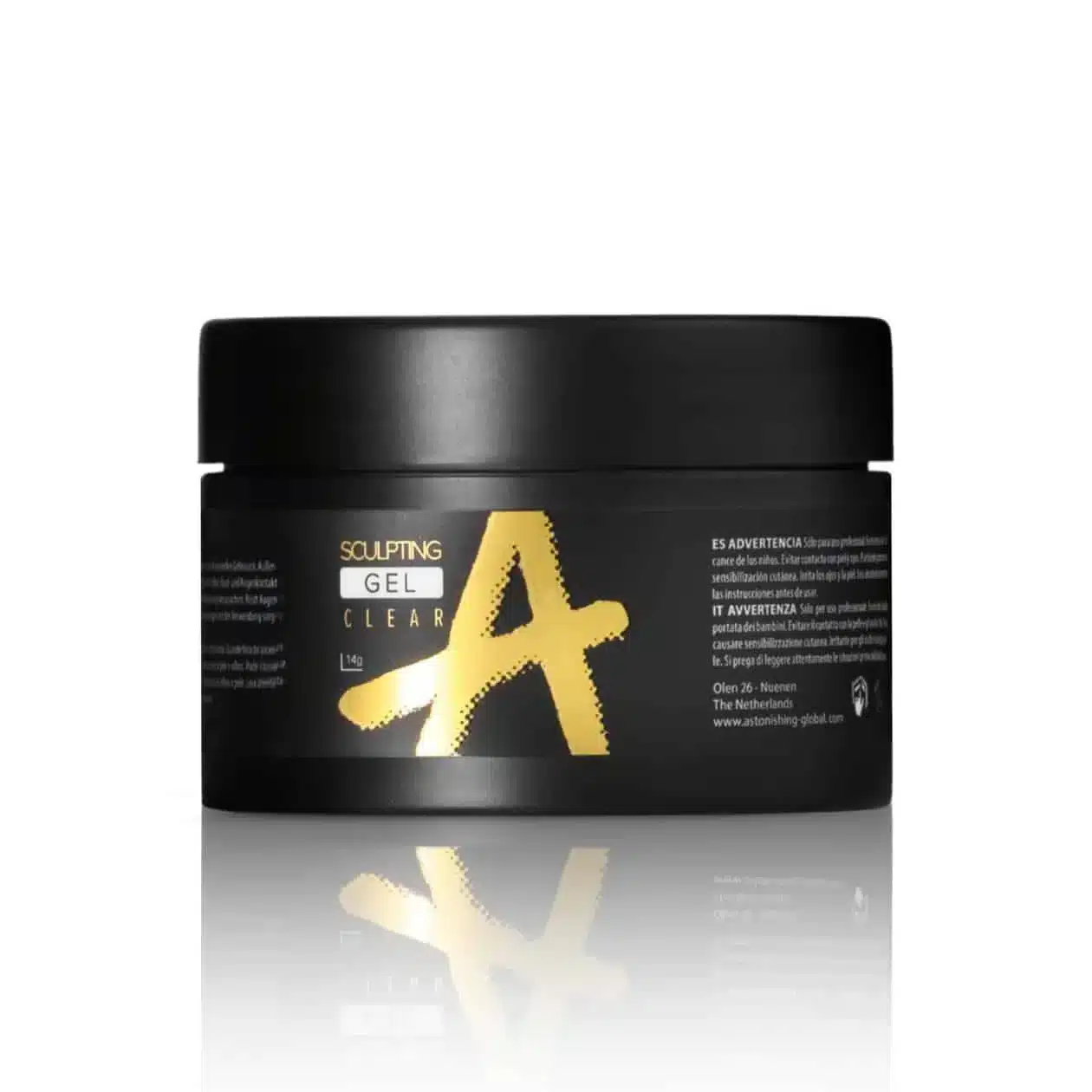 Astonishing Sculpting Gel Clear 14 gr, transparentes Buildergel für den Aufbau starker Nägel