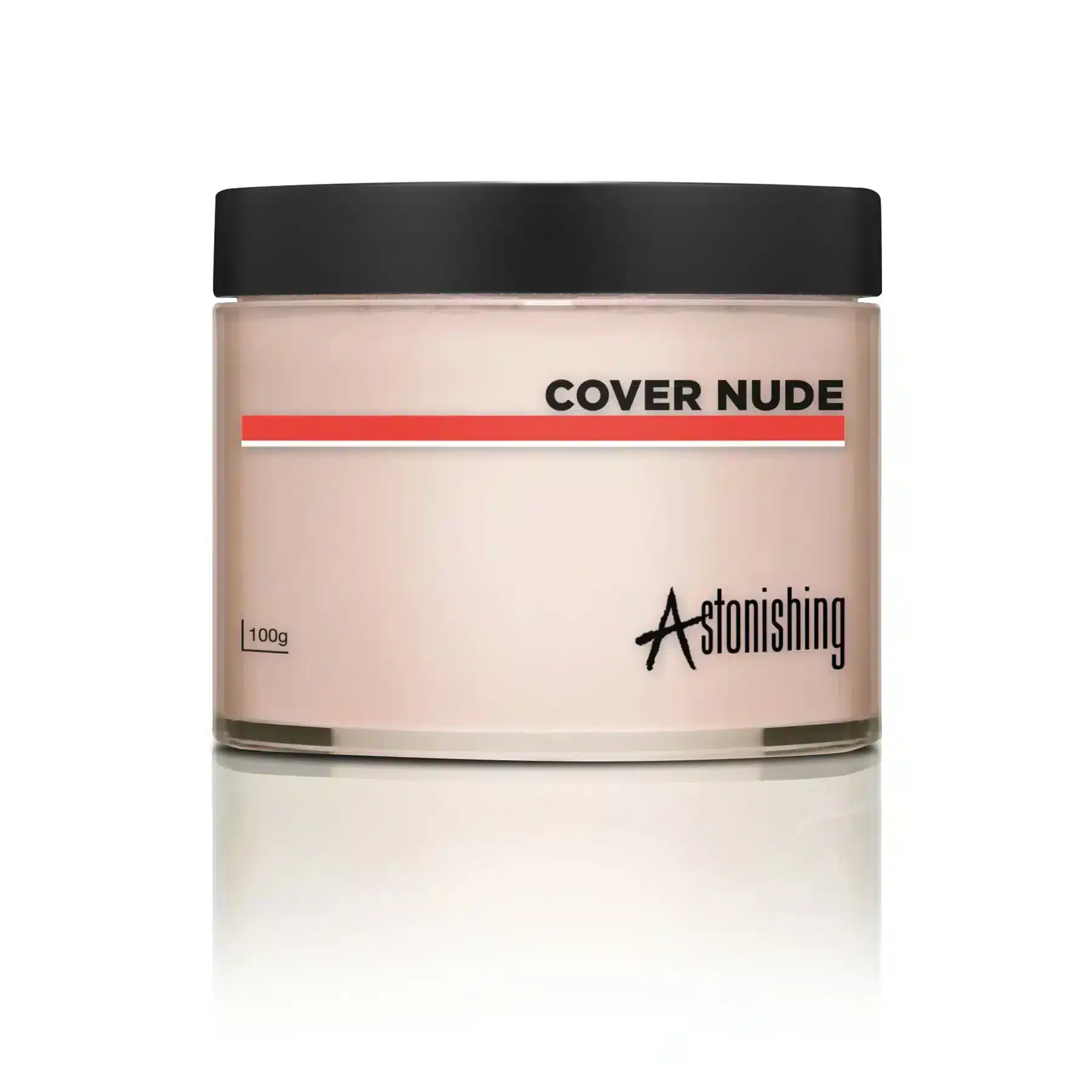 Astonishing Acrylic Powder Cover Nude 100gr deckendes nudefarbenes Acrylpulver für Nägel