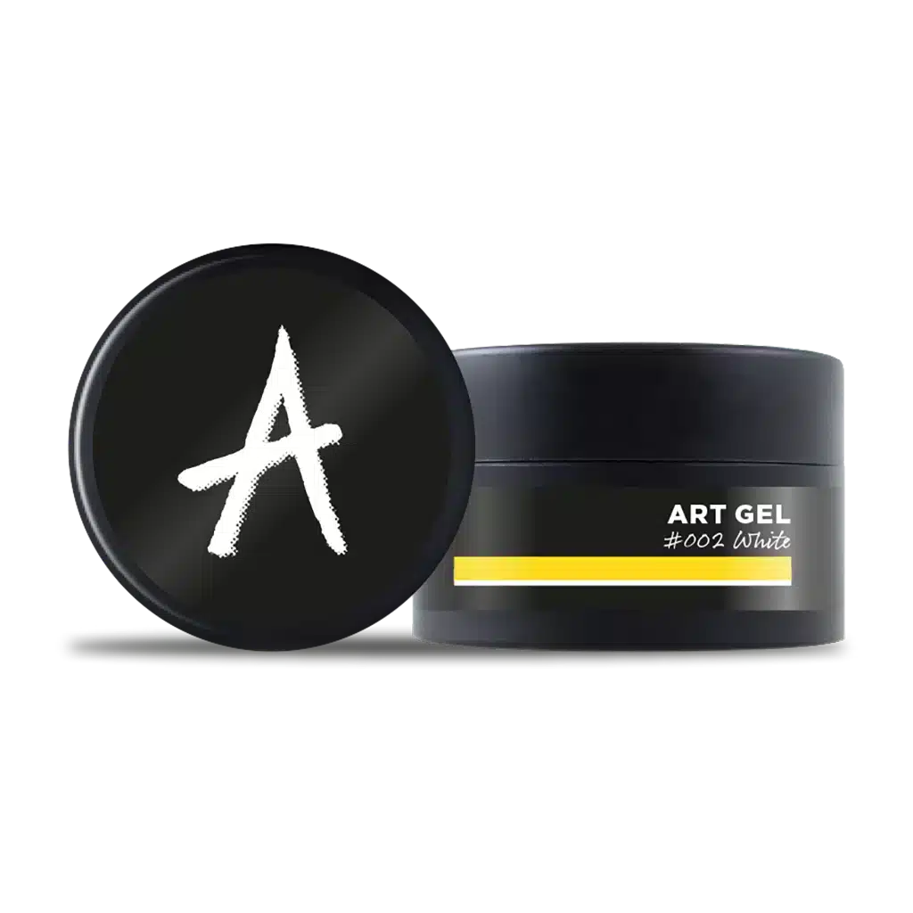 Astonishing Art Gel #002 White 7gr, weißes Gel zum Zeichnen von Nailart