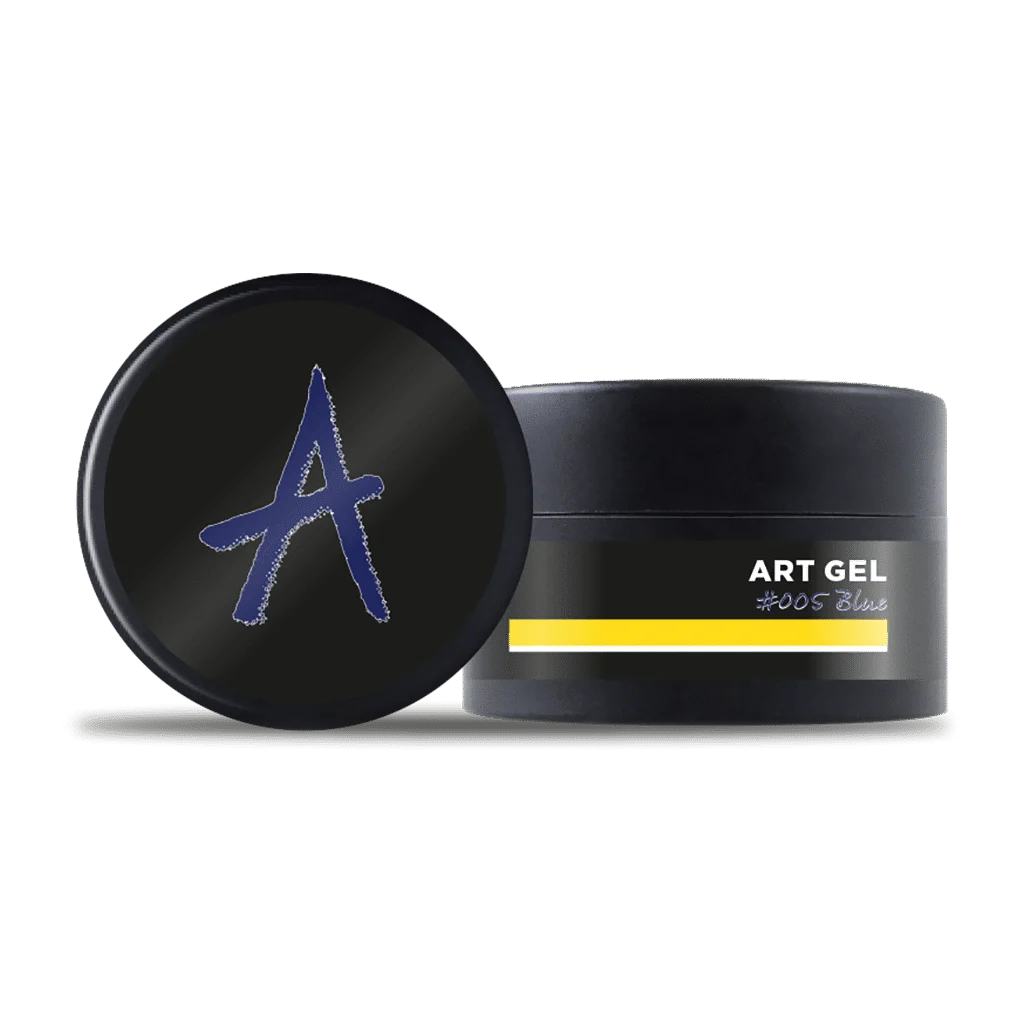 Astonishing Art Gel #004 Blue 7gr, blaues Gel zum Zeichnen von Nailart
