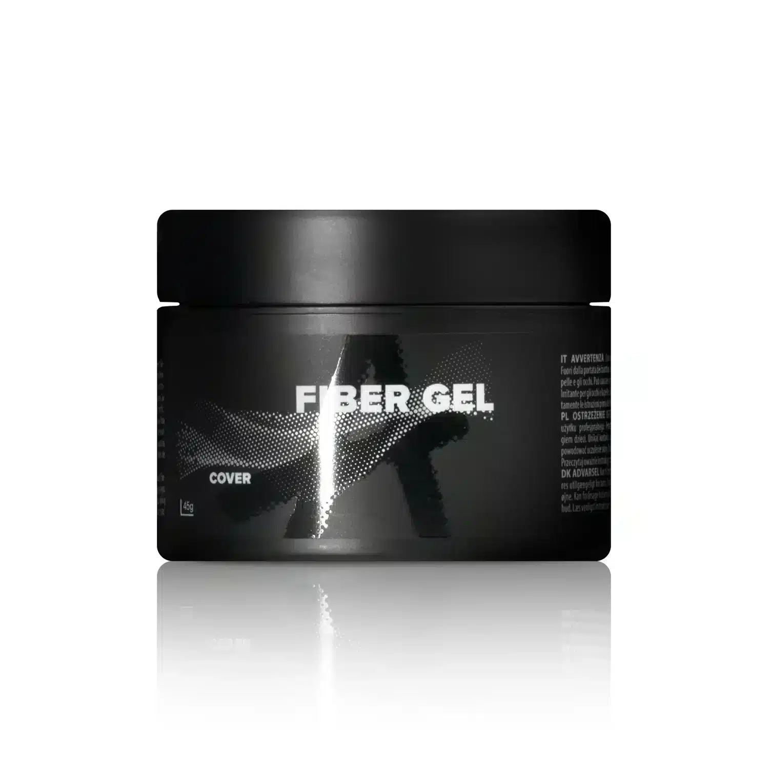Astonishing Fiber Gel Cover 45 gr, deckendes Fibergel mit Fasern in der Großpackung für den Salon