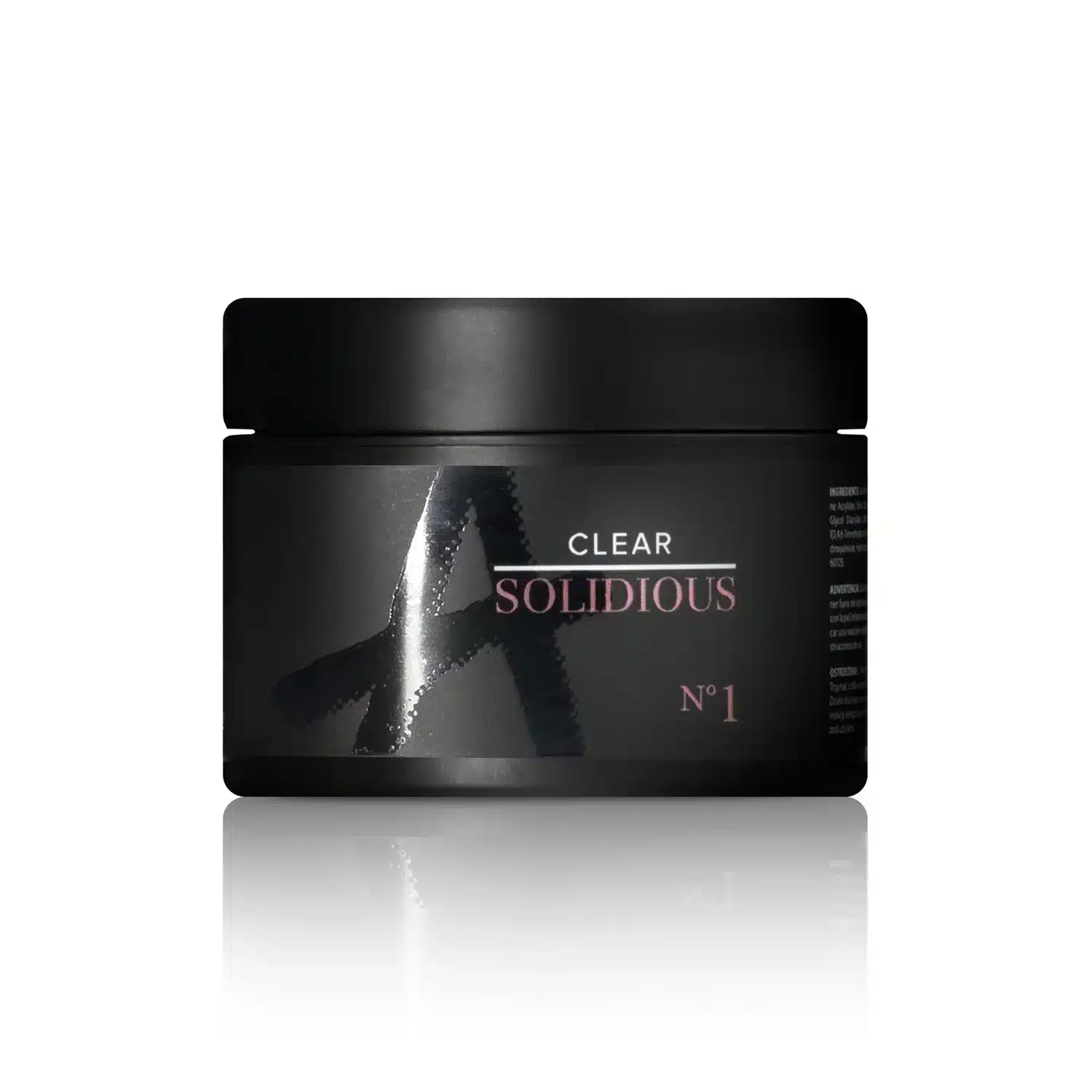 Astonishing Solidious Gel Clear 45gr, transparentes Buildergel für natürliche Nägel