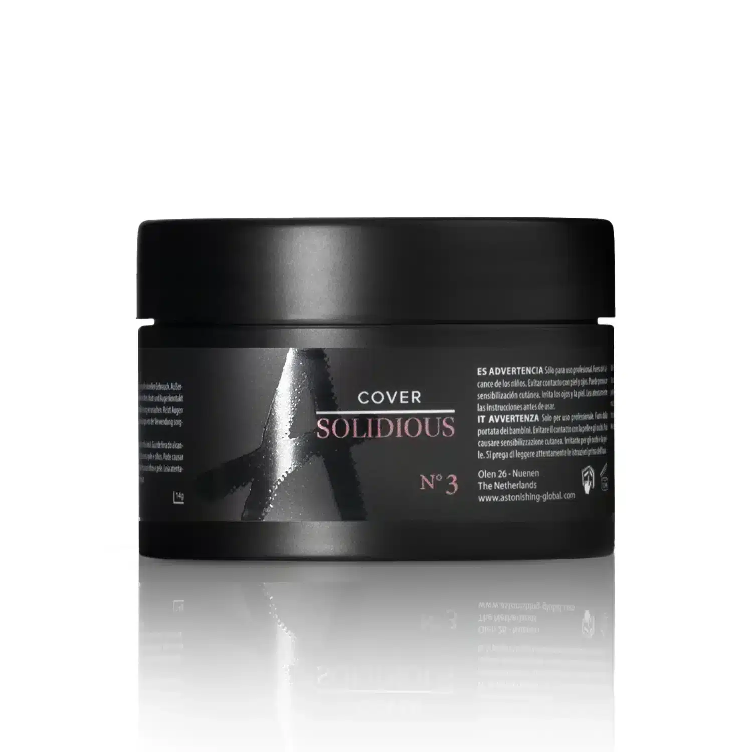 Astonishing Solidious Gel Cover 14gr, deckendes Buildergel für einen natürlichen Look