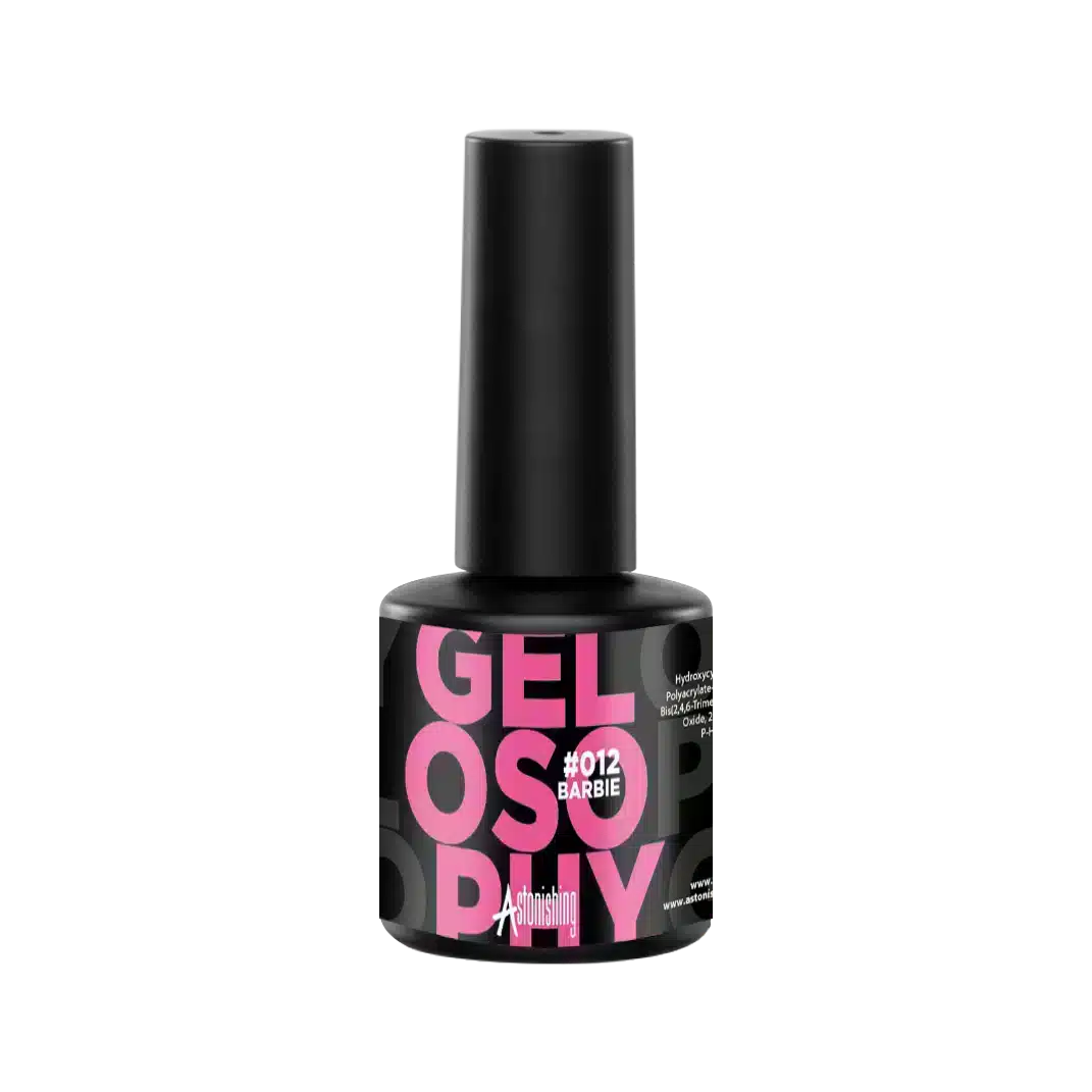 Astonishing Gelosophy #012 Barbie 15ml, rosa Gellack für eine verspielte Maniküre