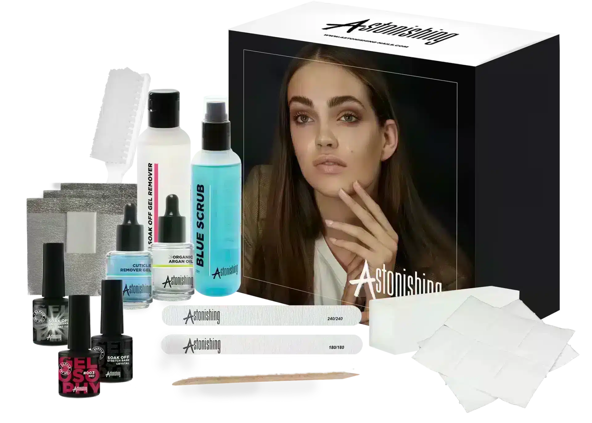 Astonishing Gelosophy Start Up Kit für den Einstieg in die Arbeit mit Gellack