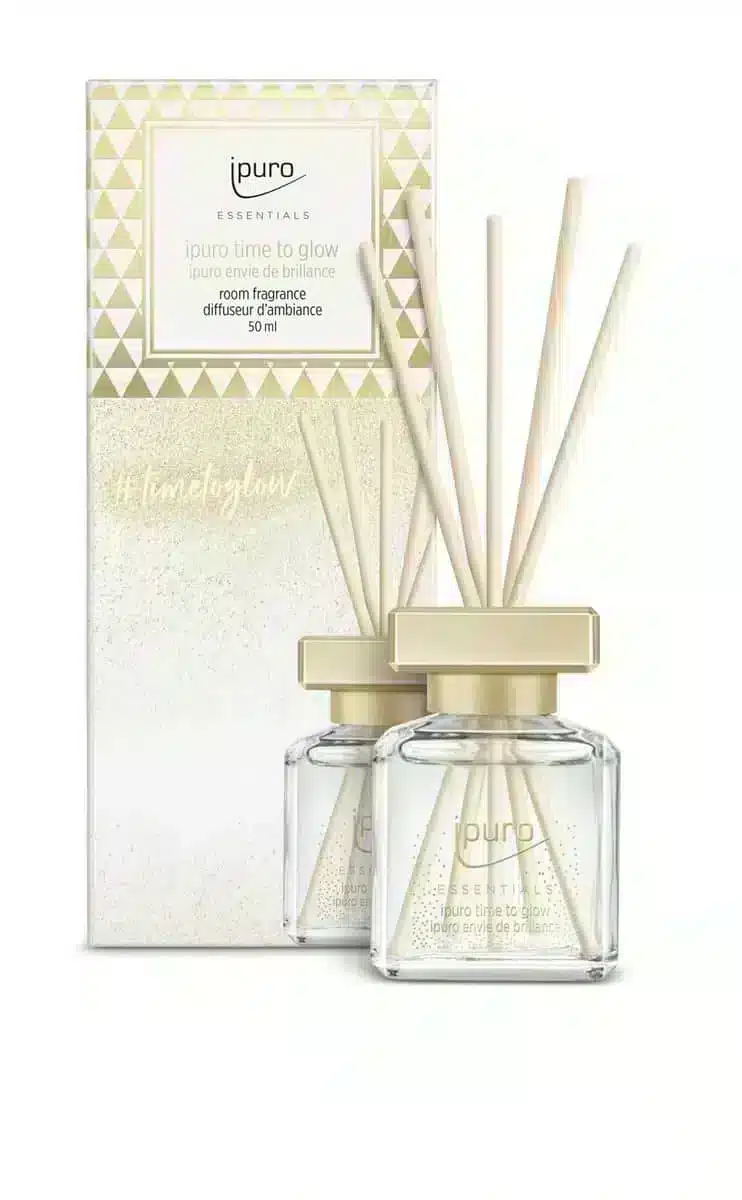 Essentials Duftdiffusor 100ml Time to glow für ein warmes und stimmungsvolles Leuchten zu Hause