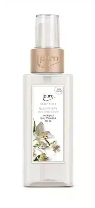 Essentials Raumspray 120ml mit dem blumigen Duft White Lily für eine sanfte Atmosphäre