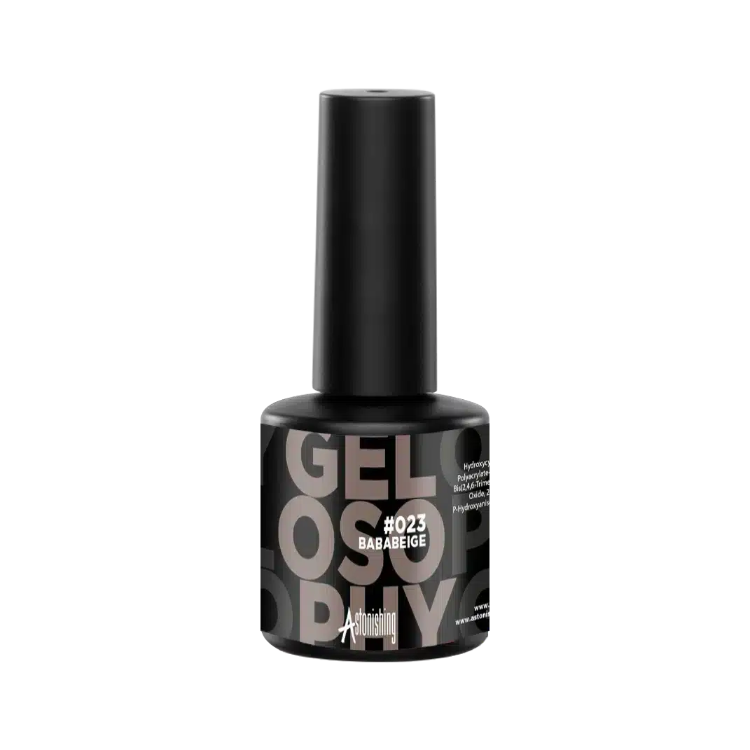 Gelosophy #023 Bababeige Nagelgellack von Astonishing, 15 ml für eine strahlende Farbe auf den Nägeln