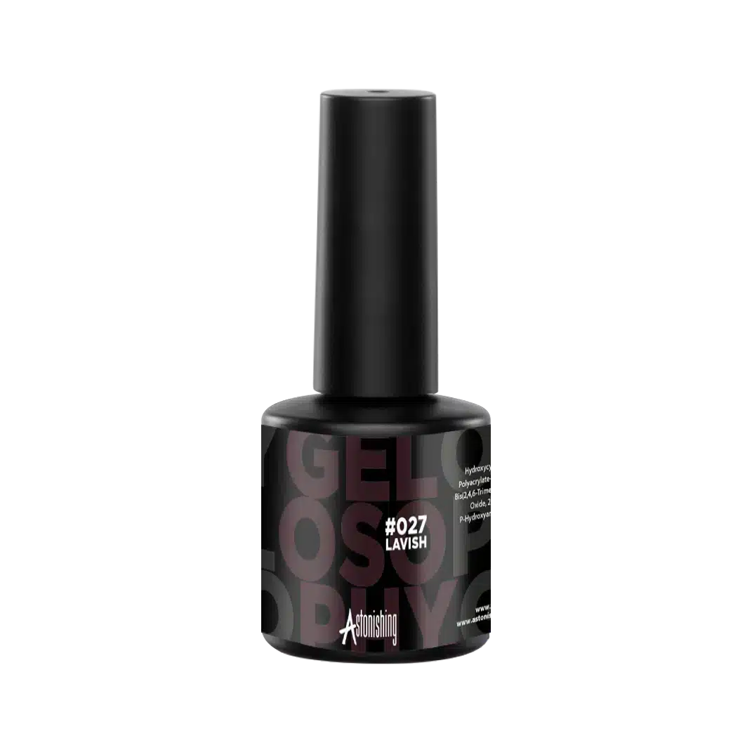 Gelosophy #027 Lavish Nagelgellack von Astonishing, 15 ml für eine strahlende Farbe auf den Nägeln