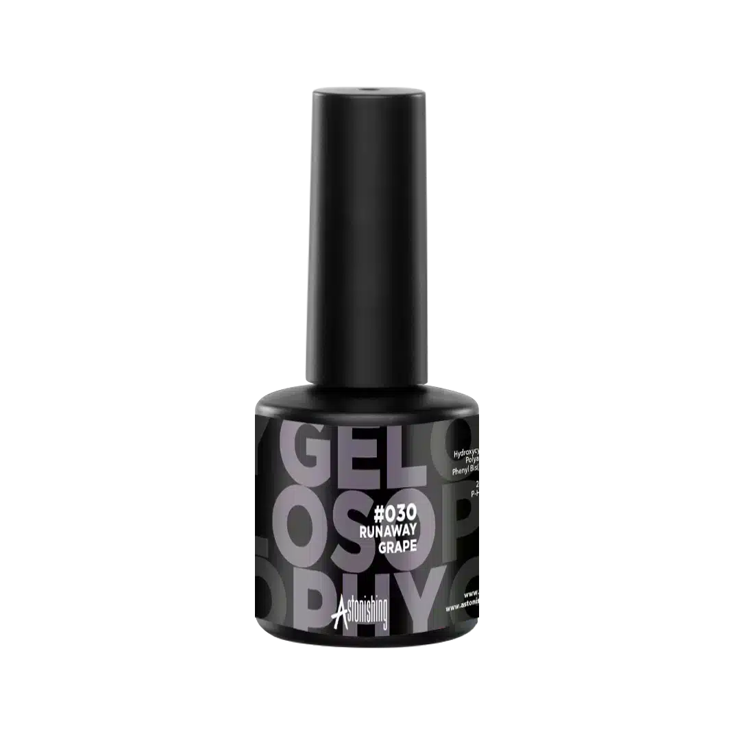 Astonishing Gelosophy #030 Runaway Grape, farbintensives Nagelgel mit 15 ml für eine schöne Maniküre