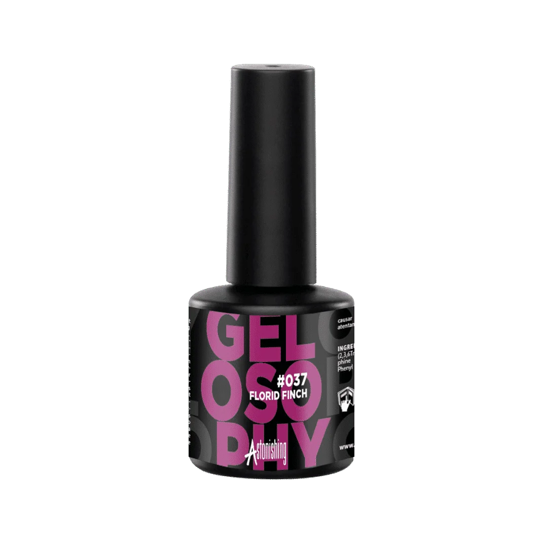 Astonishing Gelosophy #037 Florid Finch Nagelgel mit 15 ml für eine langanhaltende, glänzende Maniküre