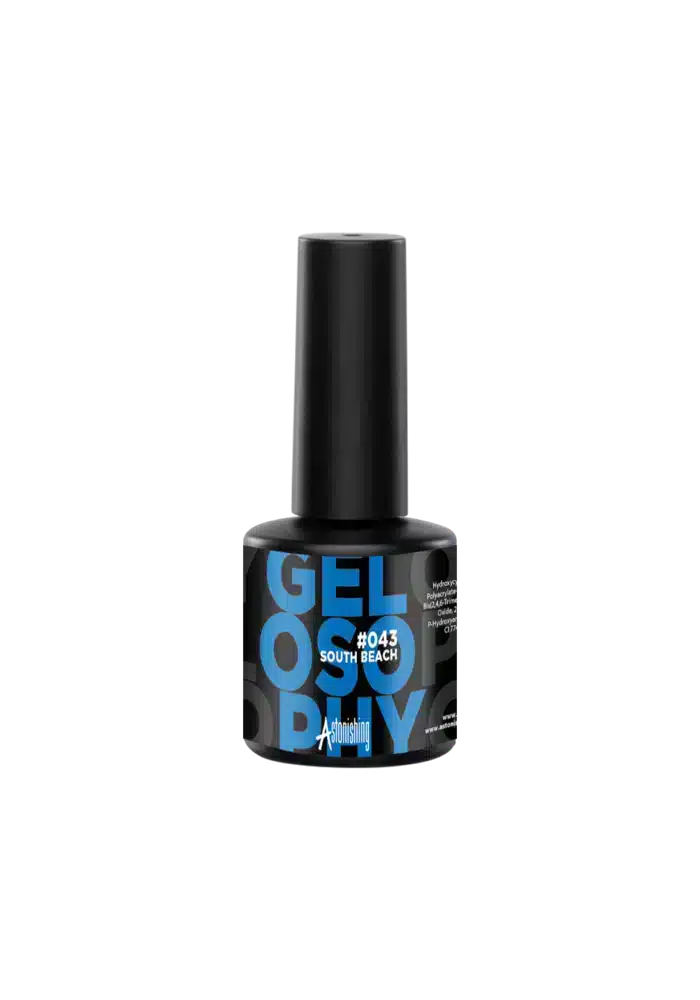 Astonishing Gelosophy #043 South Beach Nagelgel mit 15 ml für eine langanhaltende, glänzende Maniküre