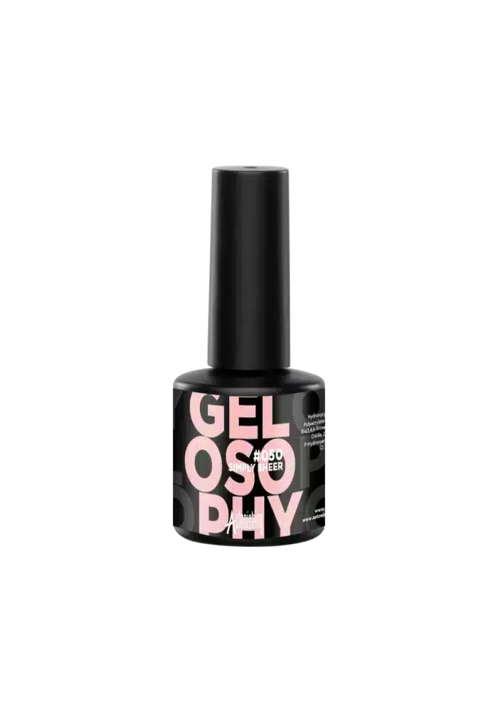Gelosophy #050 Simply Sheer Nagelgellack von Astonishing, 15 ml für eine strahlende Farbe auf den Nägeln
