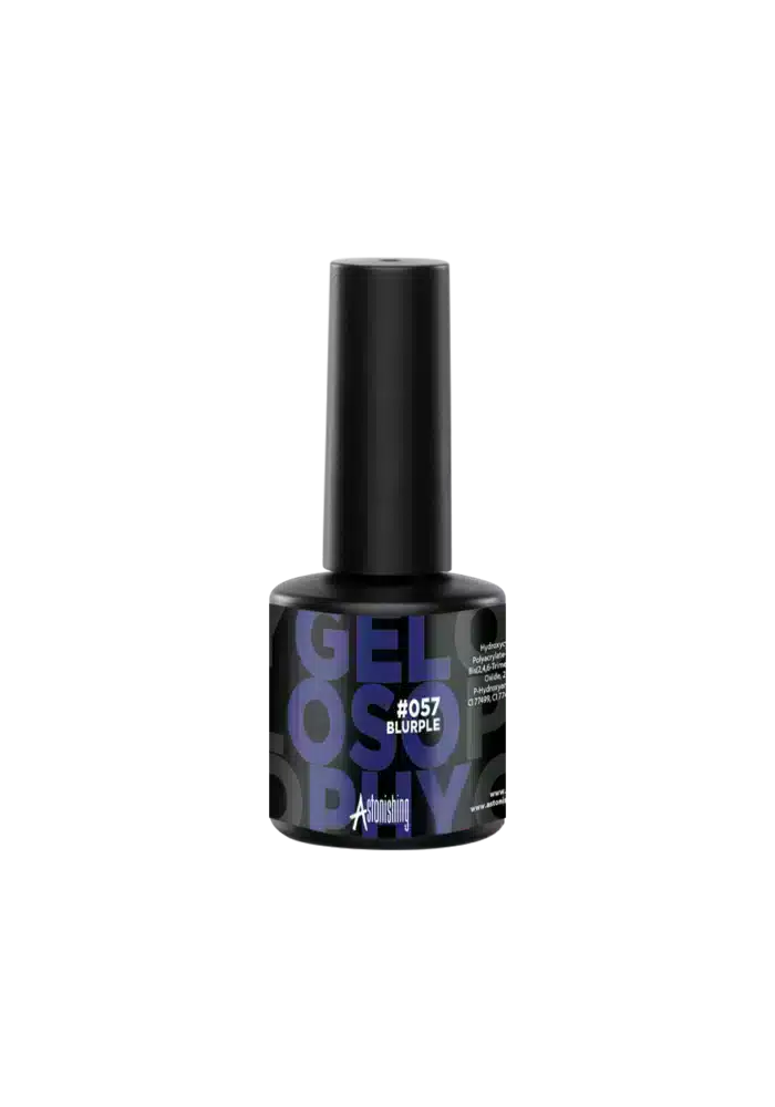 Astonishing Gelosophy #057 Blurple, farbenfrohes Nagelgel im 15ml Fläschchen für eine professionelle Maniküre