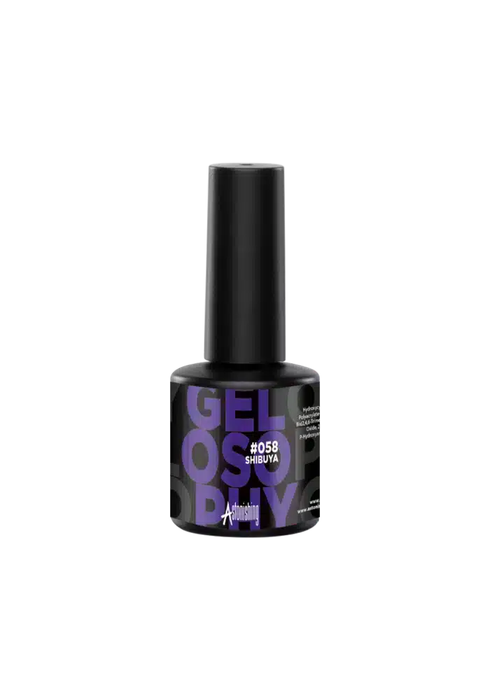 Astonishing Gelosophy #058 Shibuya, langhaltendes Nagelgel in einer 15ml Flasche für eine trendige Maniküre