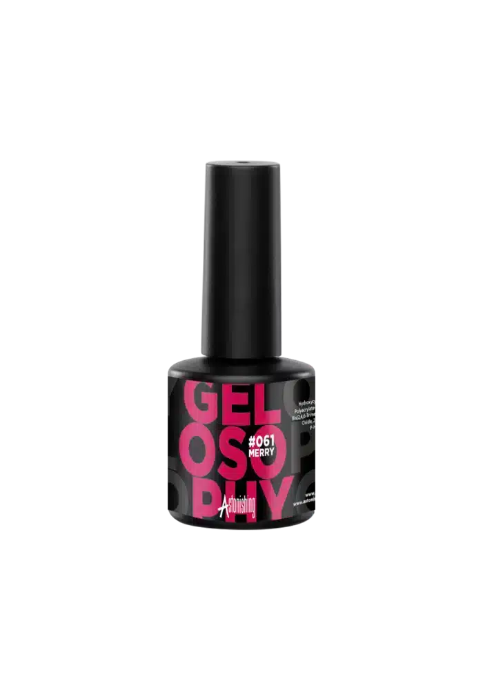 Astonishing Gelosophy #061 Merry, festliches Nagelgel im 15ml Fläschchen für eine glänzende Maniküre