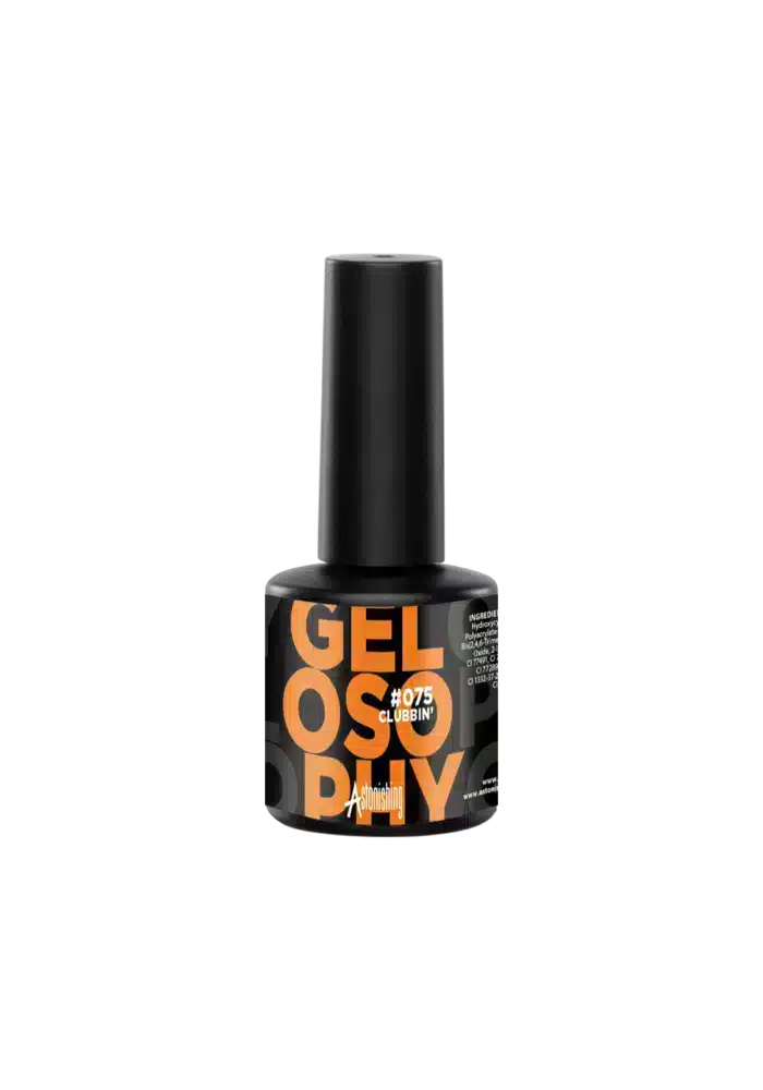 Astonishing Gelosophy #075 Clubbin', ausgelassenes Nagelgel im 15ml Fläschchen für eine auffällige Maniküre