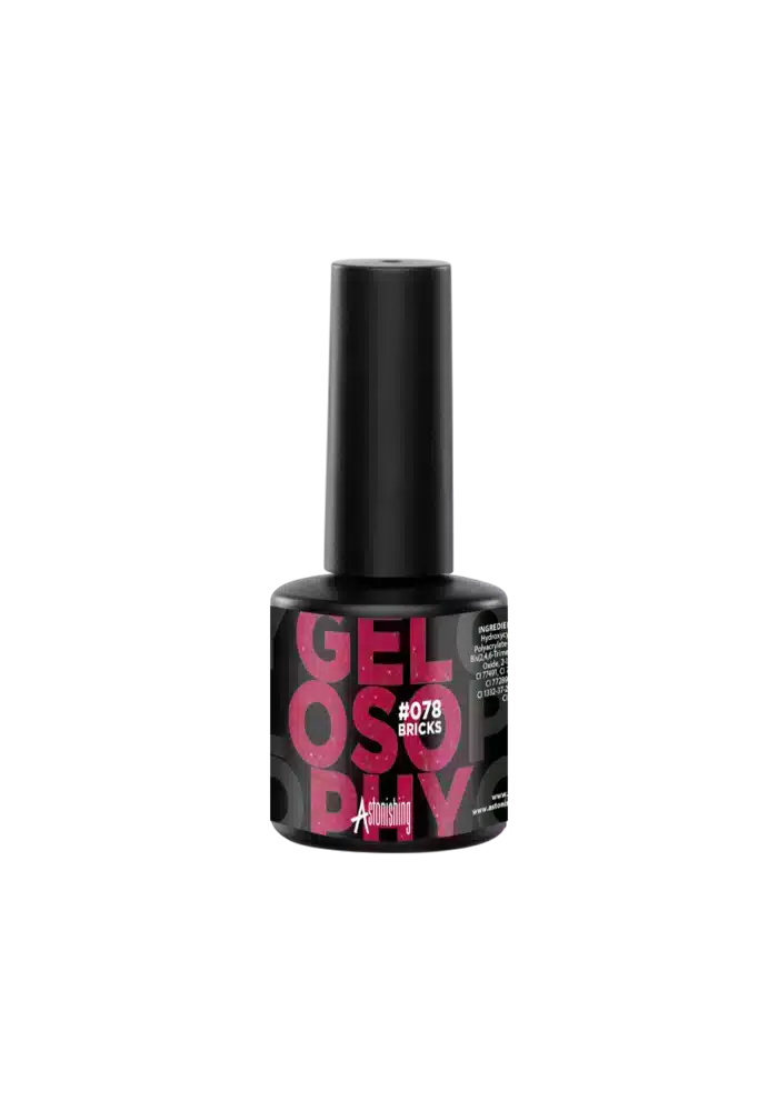 Astonishing Gelosophy #078 Bricks, warmes terrakottafarbenes Nagelgel im 15ml Fläschchen für eine schöne Maniküre