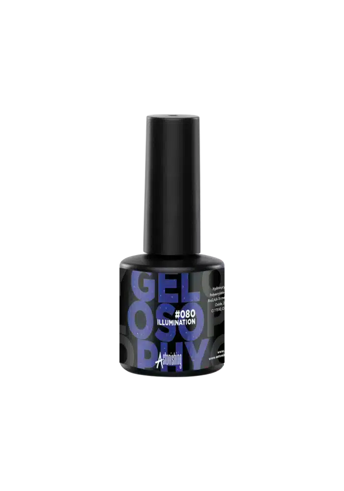 Astonishing Gelosophy #080 Illumination, strahlendes Nagelgel im 15ml Fläschchen für eine glänzende Maniküre