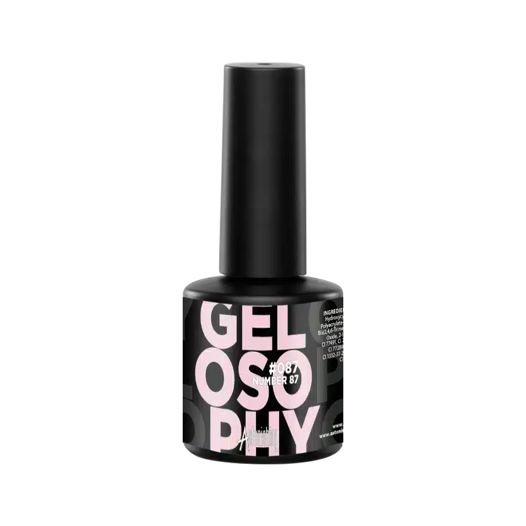 Astonishing Gelosophy #087 Number 87, stilvolles Nagelgel im 15ml Fläschchen für eine langanhaltende Maniküre
