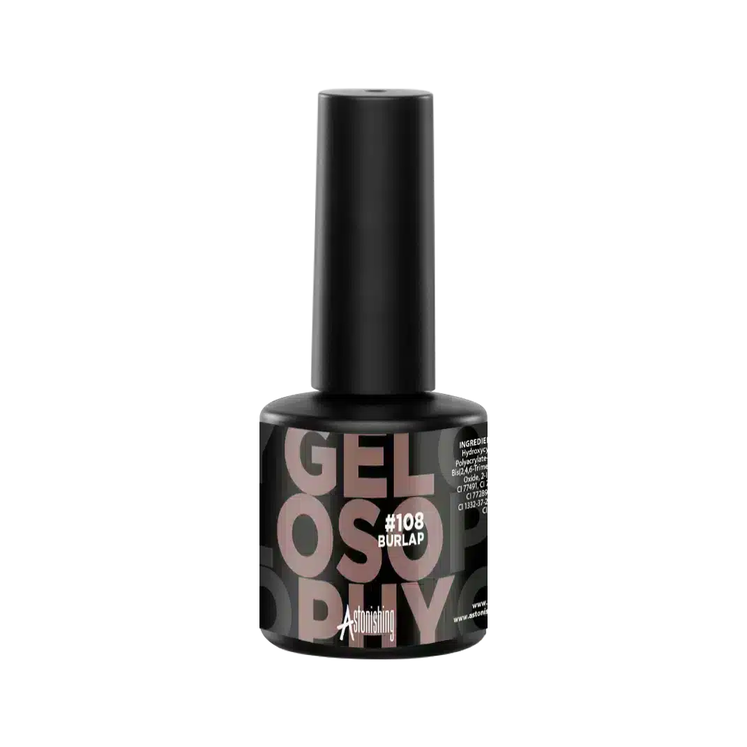 Astonishing Gelosophy #108 Burlap 15ml, warmer Gellack für eine natürliche, langanhaltende Maniküre
