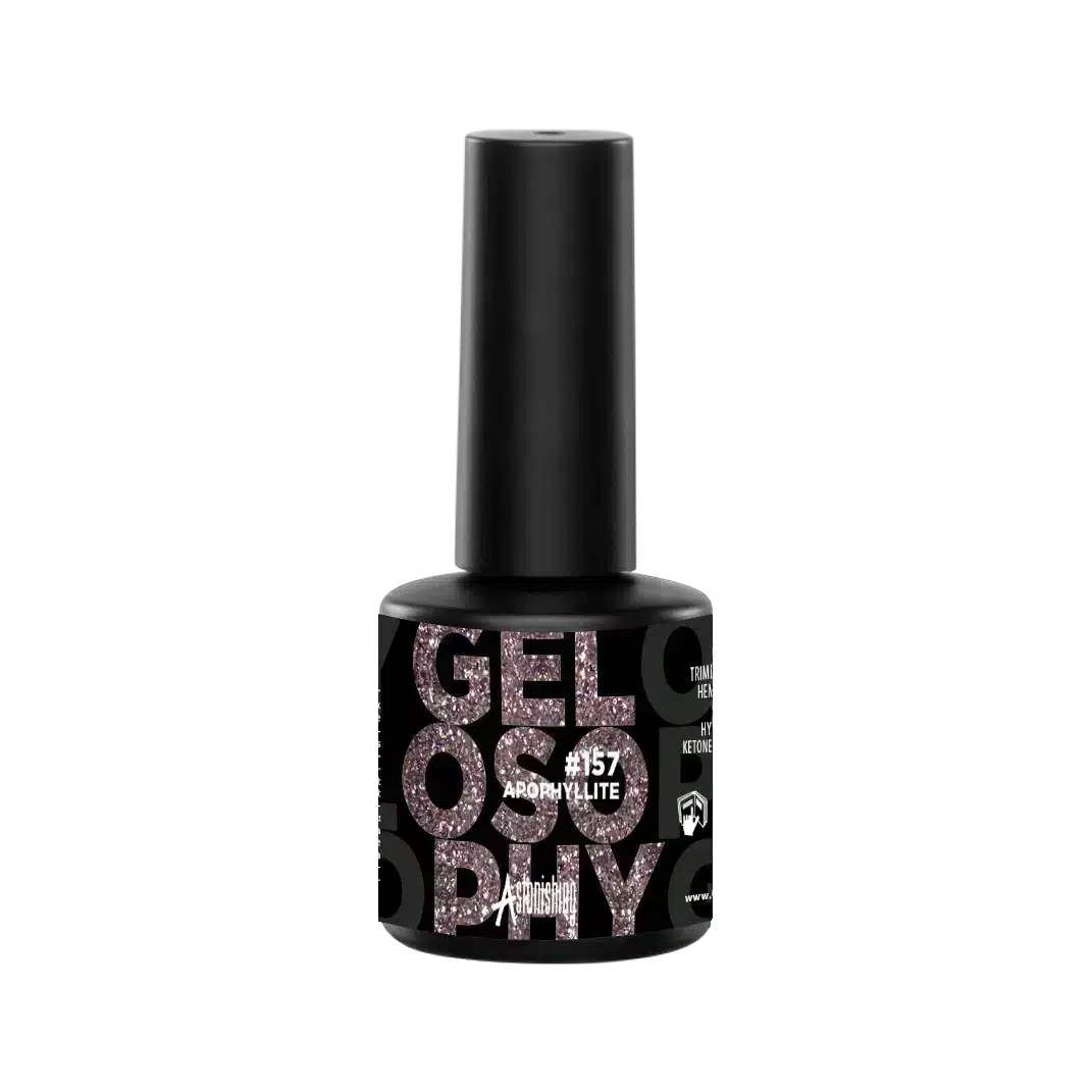 Astonishing Gelosophy #157 Apophyllite Gel-Nagellack im 15ml Fläschchen für klare, glänzende Nägel