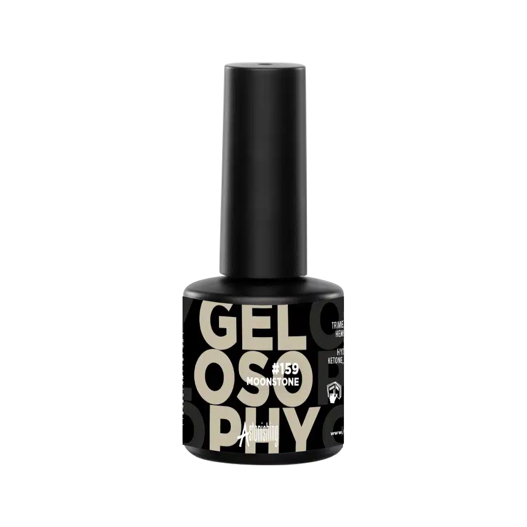 Astonishing Gelosophy #159 Moonstone Gel-Nagellack im 15ml Fläschchen für einen perlmuttartigen Ton