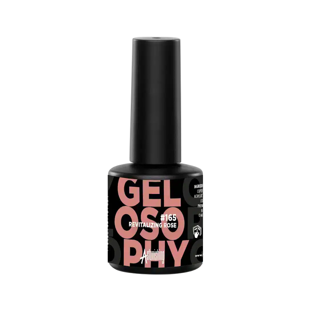Astonishing Gelosophy #165 Revitalizing Rose Gel-Nagellack im 15ml Fläschchen für einen rosigen Ton