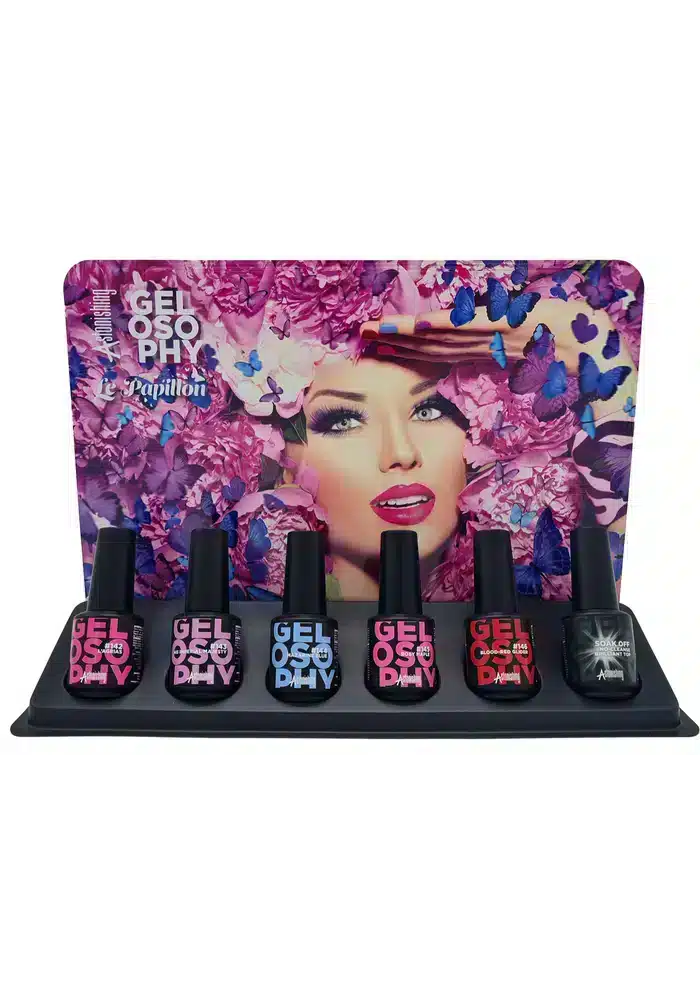 Astonishing Gelosophy Le Papillon Kollektion Gel-Nagellack in Schmetterlingsfarben in 15ml Fläschchen