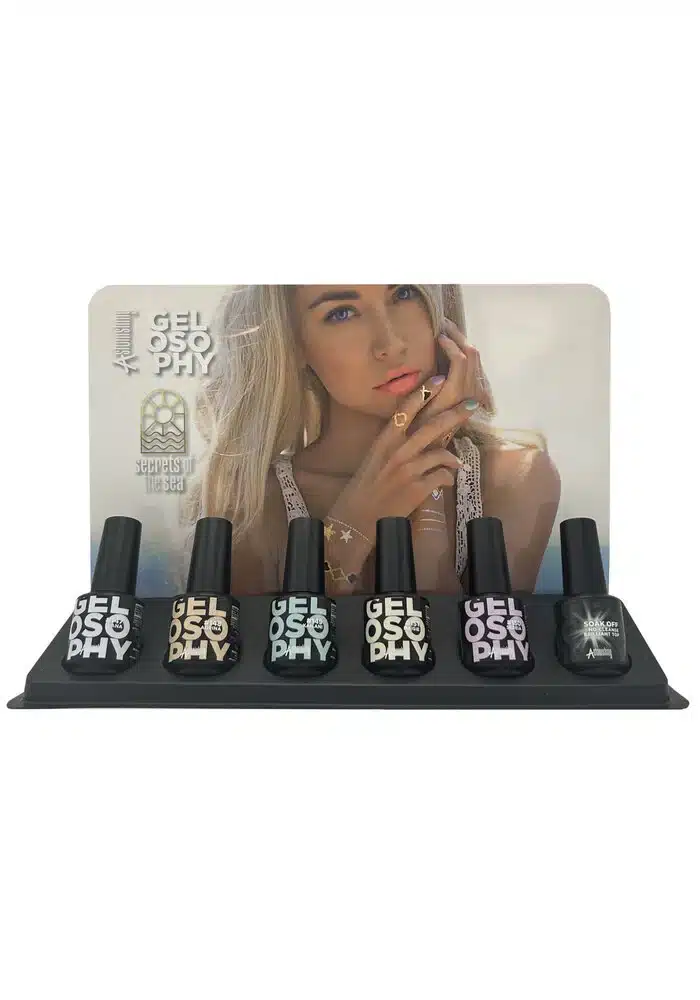 Astonishing Gelosophy Secrets of the Sea Kollektion Gel-Nagellack mit Meerestönen in 15ml Fläschchen