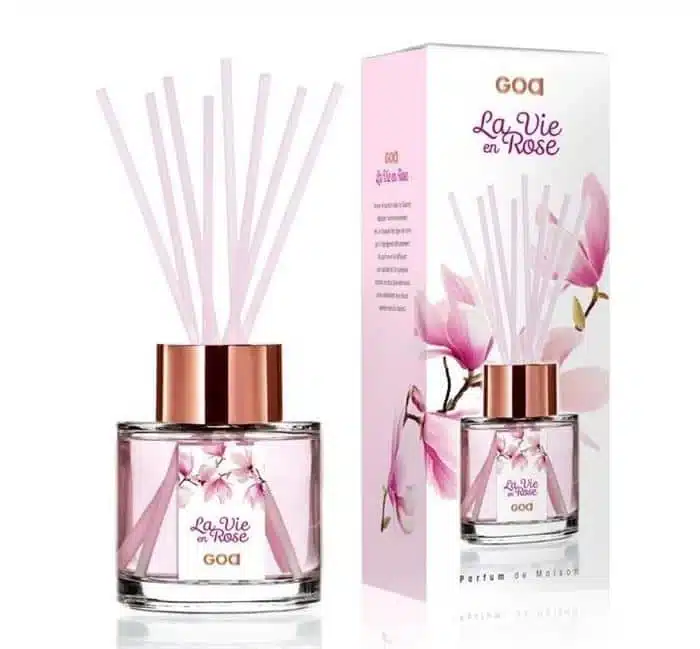 Goatier Intemporel Raumduft-Diffuser 200 ml mit dem blumigen Duft La Vie en Rose für Ihr Zuhause