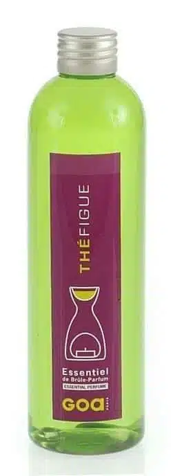GOA Brennöl mit Duft Tee und Feigen, 250ml für eine warme Atmosphäre zu Hause