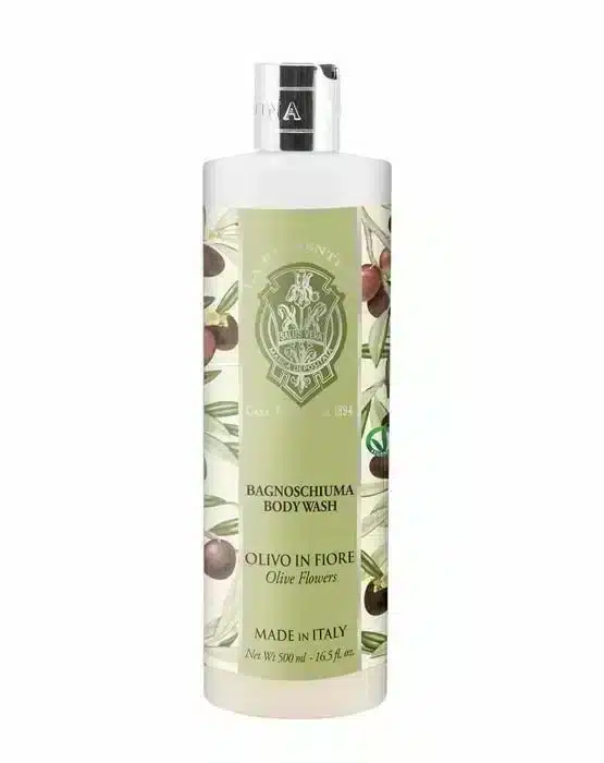 Schaumbad 500 ml Olive Flowers, pflegendes Schaumbad mit sanftem Blumenduft