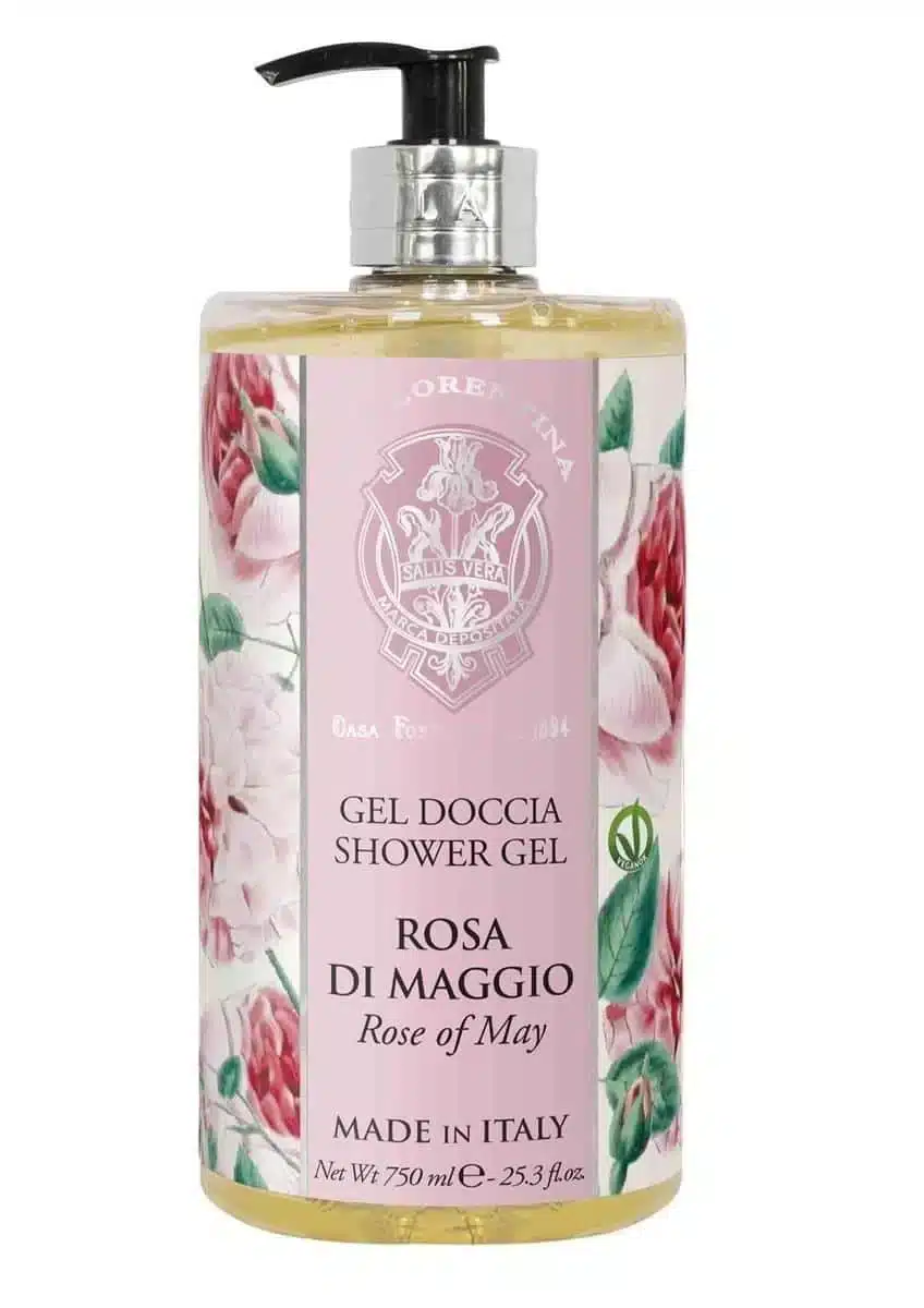 Duschgel 750ml Meiroos - Rose of May mit herrlichem Rosenduft für eine pflegende Dusche