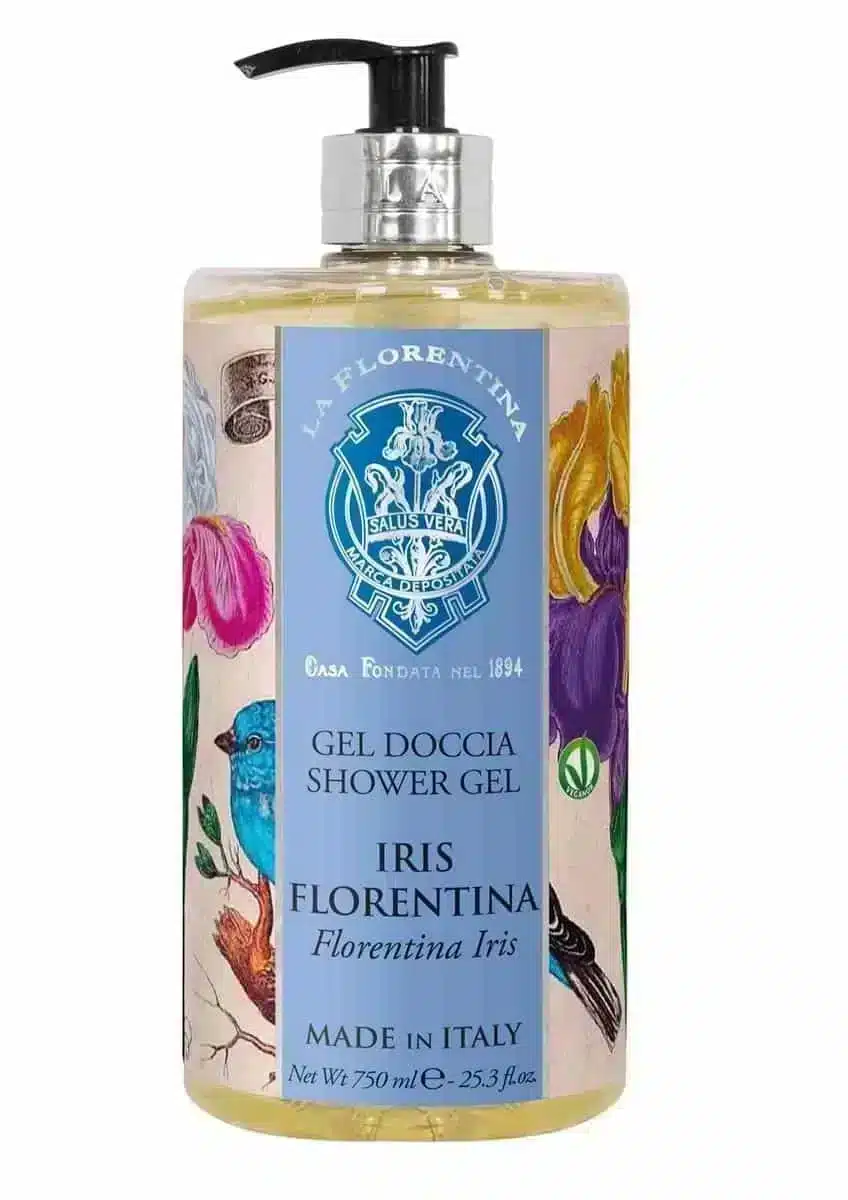 Florentina Iris Duschgel 750 ml für ein sanft pflegendes und herrlich duftendes Duscherlebnis