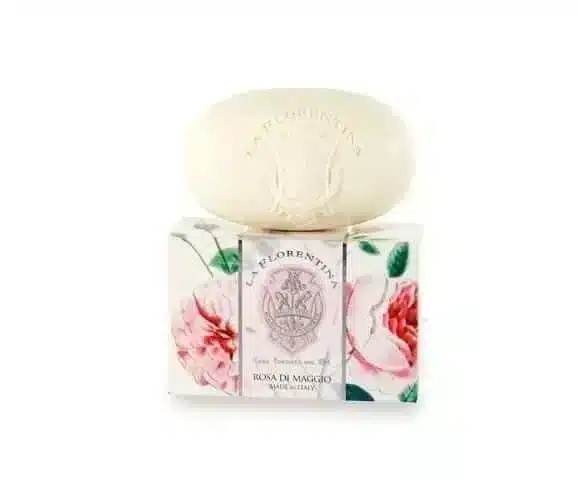 Seife 300 gr Mairose - Rose of May, handgemachte Stückseife mit feinem Rosenduft