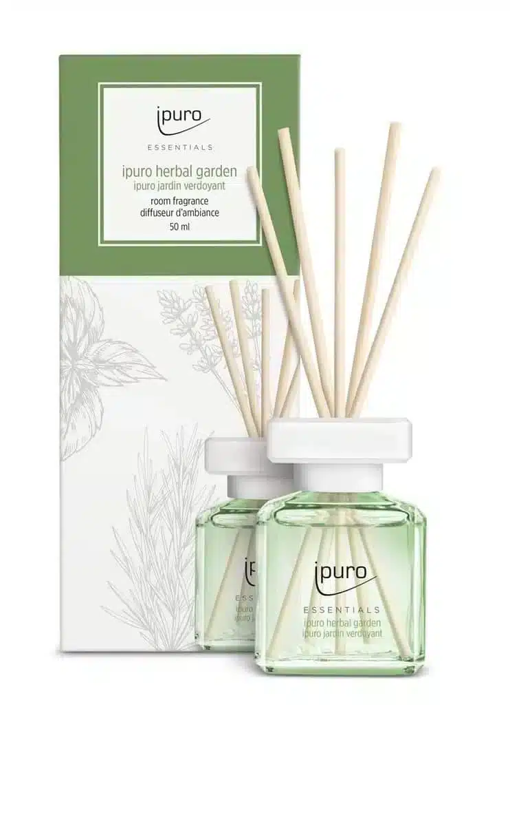 Essentials Duftdiffusor 100ml Herbal Garden mit krautigem Duft für eine frische Atmosphäre