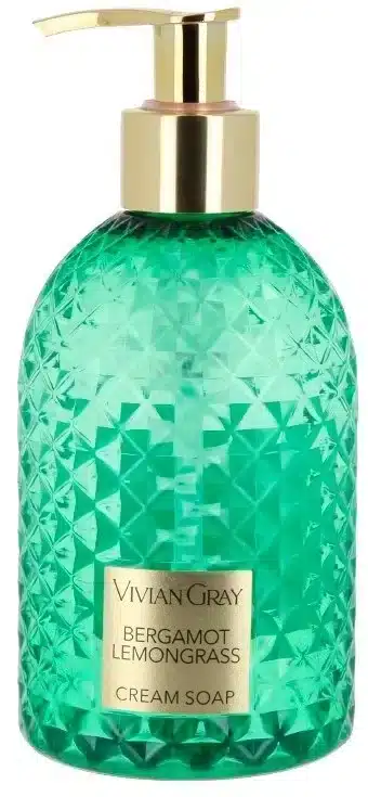 Gemstone Green Cremeseife mit Bergamotte, 300ml für eine zarte und gepflegte Haut