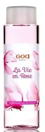 GOA Nachfüllung Intemporel 250ml mit dem blumigen Duft La Vie en Rose für Duftstäbchen