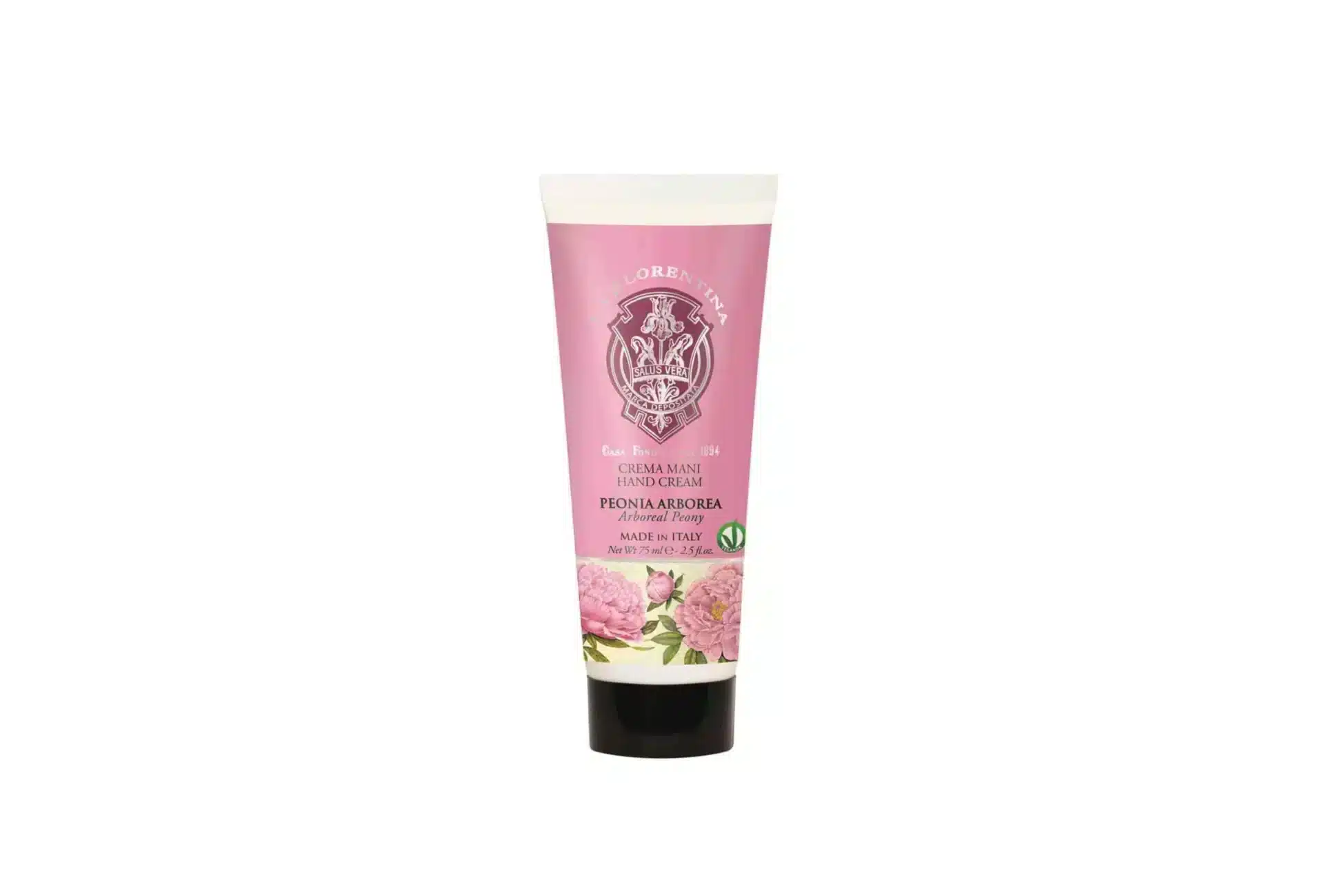 Handcreme Florentina Peonia Arborea - Pfingstrose, 75 ml, mit blumigem Pfingstrosenduft