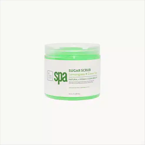 BCL Spa Zuckerpeeling mit Lemongrass und grünem Tee, 454 gr, für eine zarte, glatte Haut