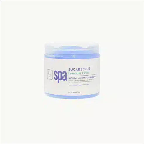 BCL Spa Zuckerpeeling mit Lavendel und Minze, 454 gr, für eine entspannende Hautpflege