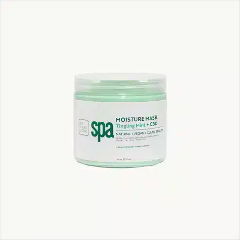 BCL Spa Moisture Mask Tingling Mint mit CBD, 473 ml, feuchtigkeitsspendende Maske für die Haut