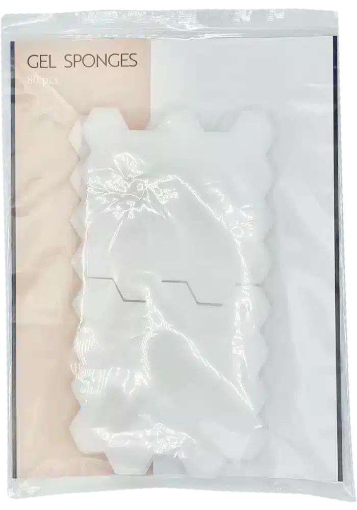Gel Sponges, Set mit 80 Schwämmchen zum Auftragen von Gel und für Ombre-Effekte