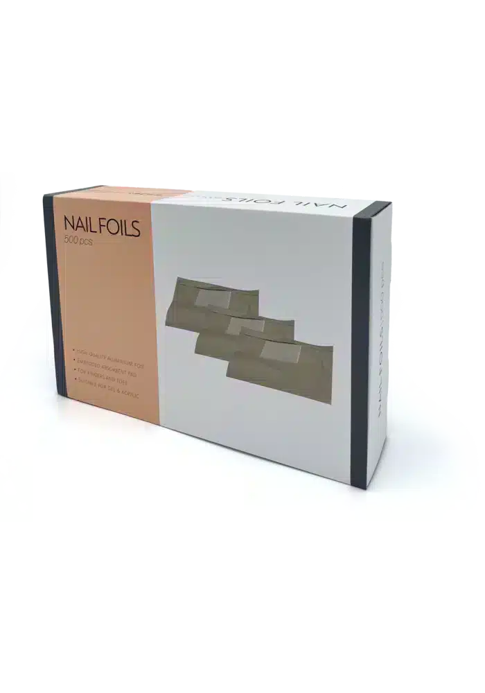 Nail Foils, Set mit 500 Stück Transferfolie zum Verzieren von Nägeln