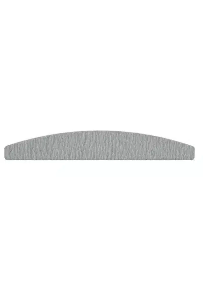No Label Halfmoon Zebra Feile 100/180, Set mit 50 Stück für Maniküre und Nailart