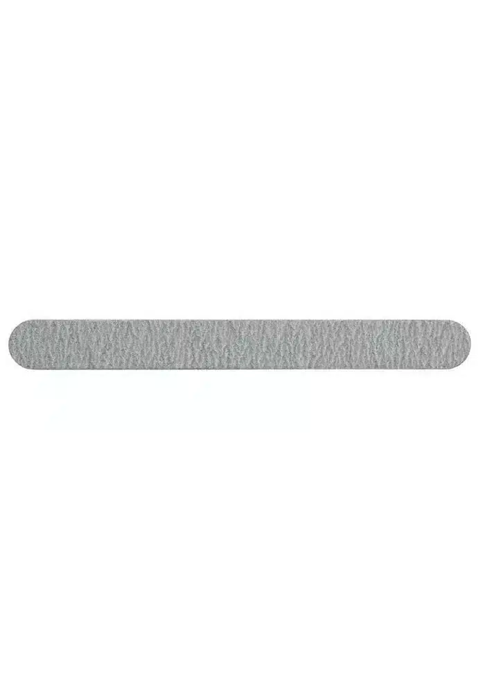 No Label Zebra gerade Feile 100/180, Set mit 50 Stück zum Formen der Nägel