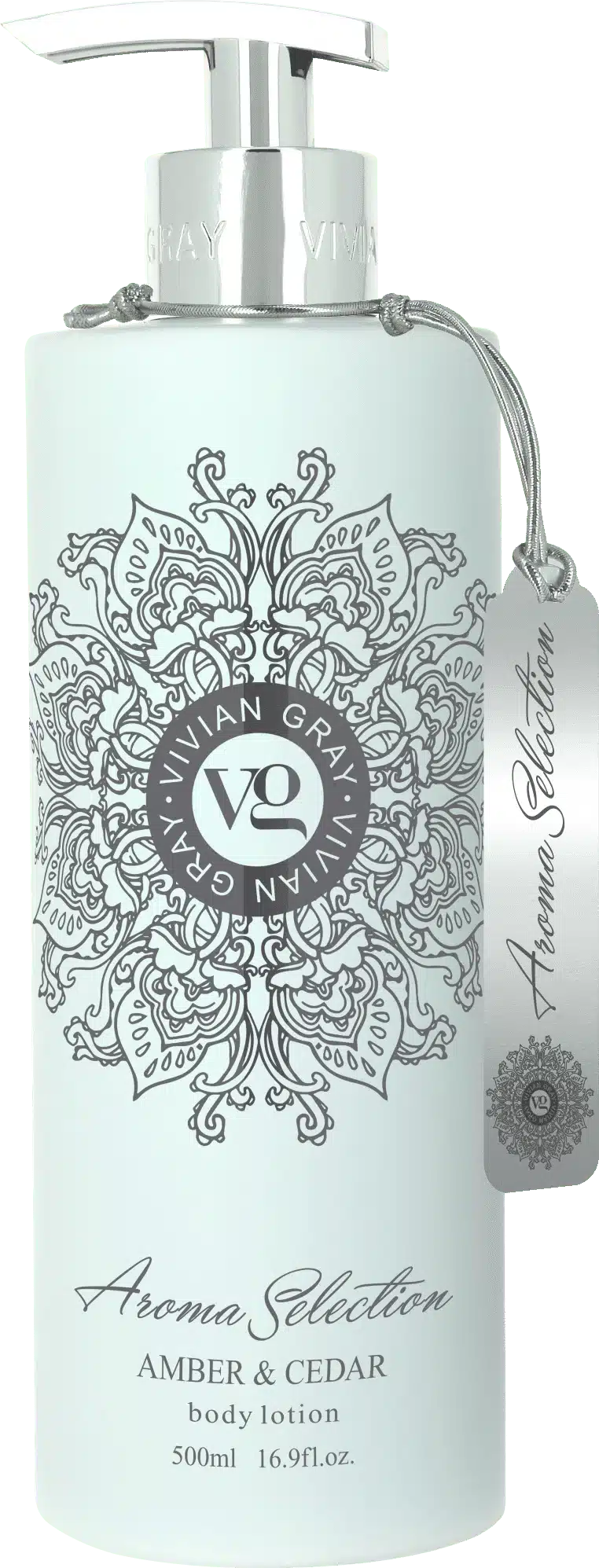 Aroma Selection Amber & Cedar Bodylotion 500 ml mit warmem, holzigem Duft für eine zarte Haut